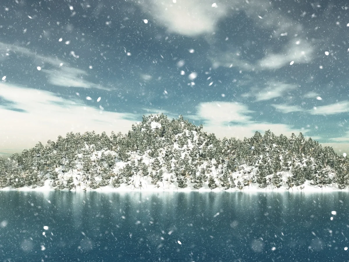 Surprising but true: snowflakes can sing when they touch water, and the sound irritates fish