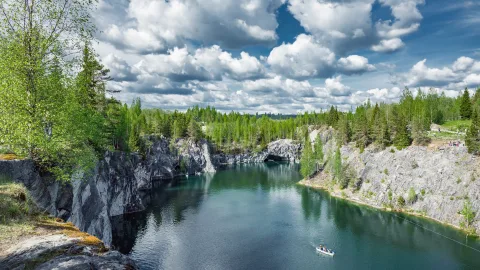Можно ли купаться летом в Карелии — и в каких озёрах вода прогревается до комфортной температуры