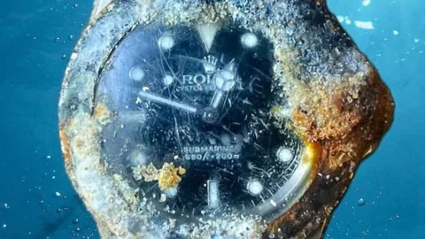 A Rolex watch was raised from the ocean floor — it spent 52 years underwater and still works